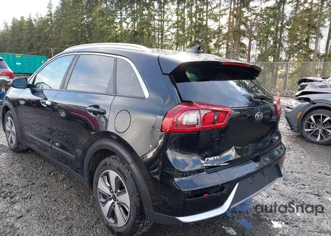 2017 Kia Niro Lx из США, поврежденный, VIN KNDCB3LC2H5073979